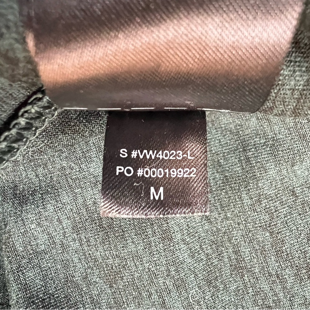 Vuori Halo Essential Wide Leg DreamKnit Pant in Dark Forest Green Heather, sz M - Picture 10 of 11